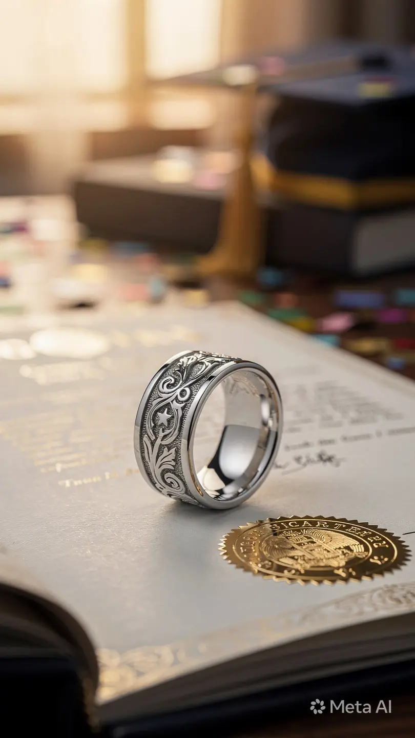 Graduation Season: The Silver Ring as a Symbol of Achievement