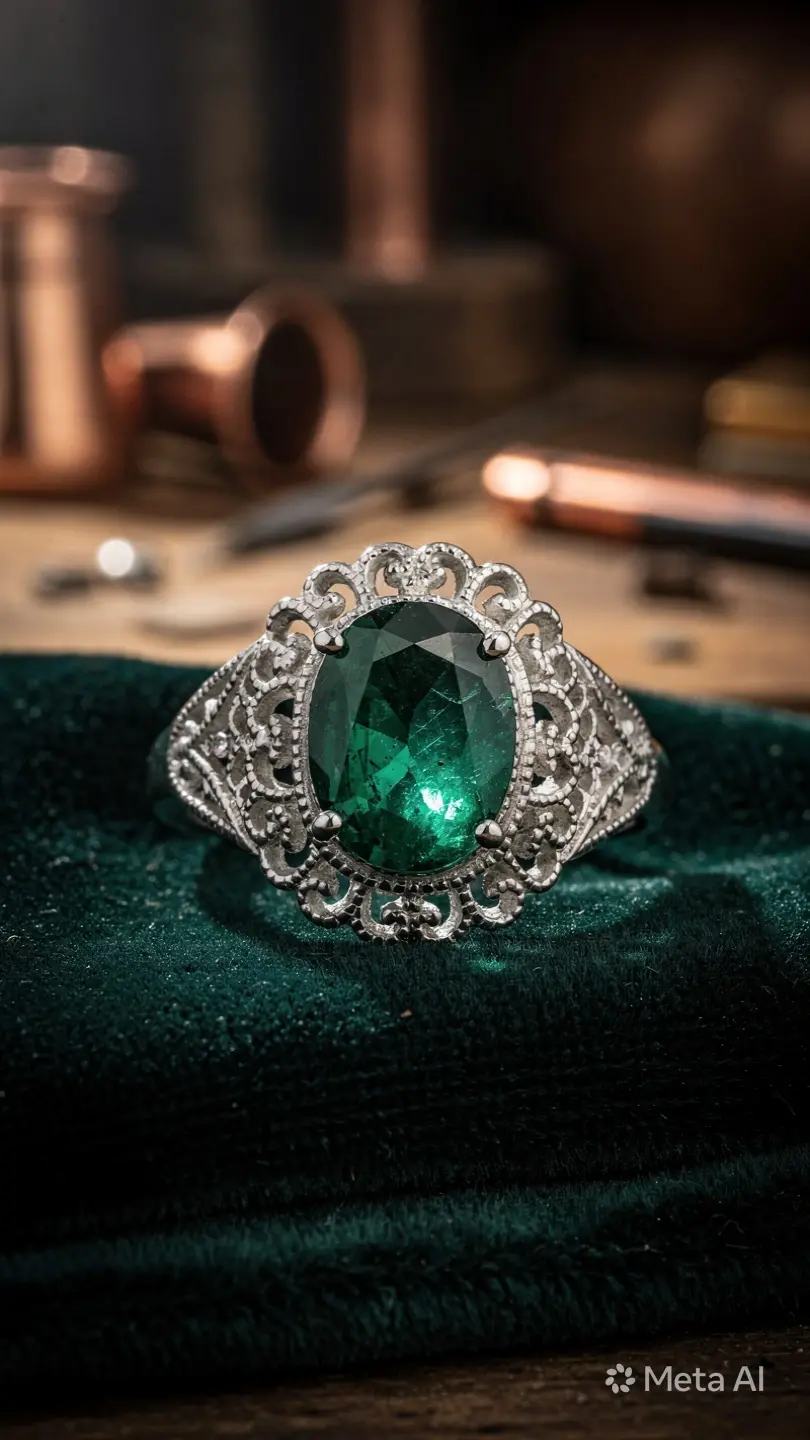 Emeralds and Silver: The Classic Colombian Combination