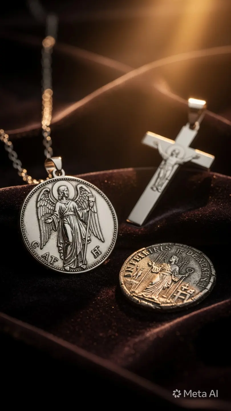Religious Jewelry: Medals, Crosses and Denarii as Spiritual Protection