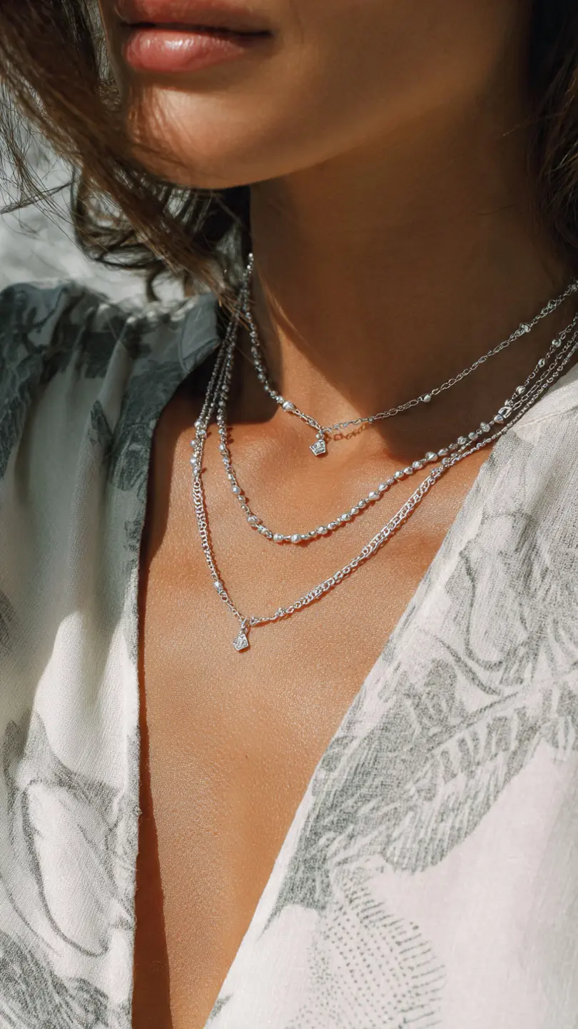 Necklace Layering: How to Wear 3 Chains Effortlessly Without Looking Messy