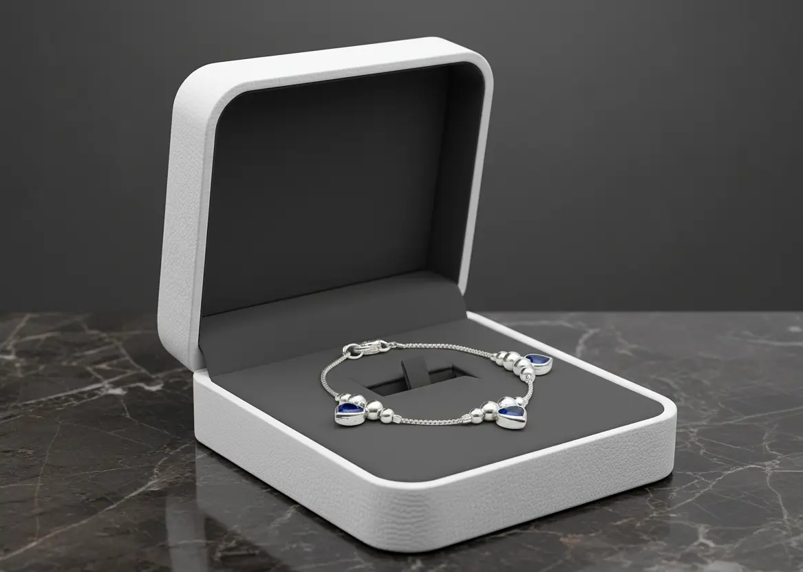 Vista de Bracelet with Heart Charms